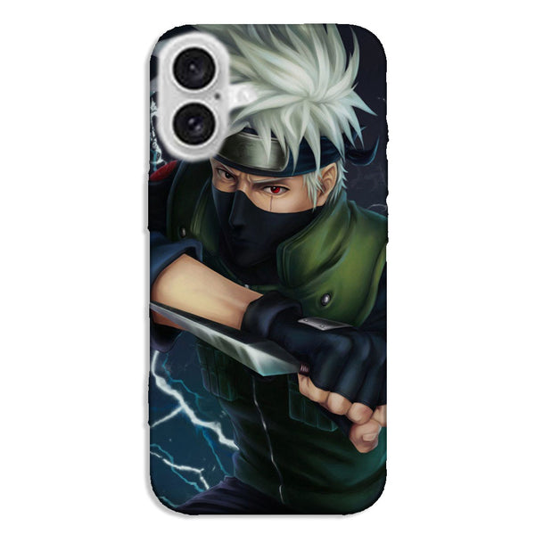 Coque iPhone 16 Kakashi Gothique