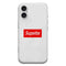 Coque iPhone 16 Message Humour Supreme Parody