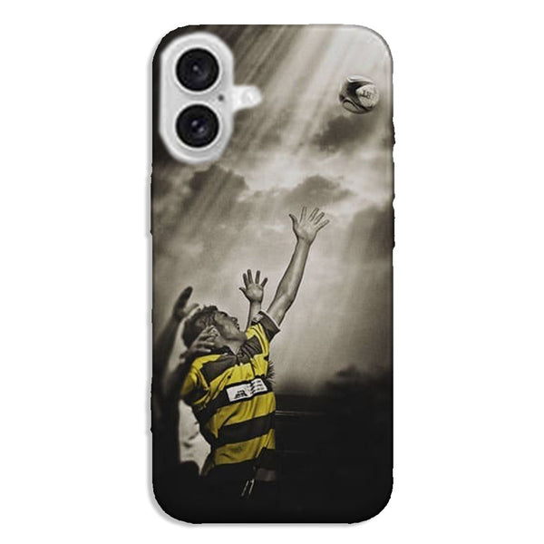 Coque iPhone 16 Love Rugby