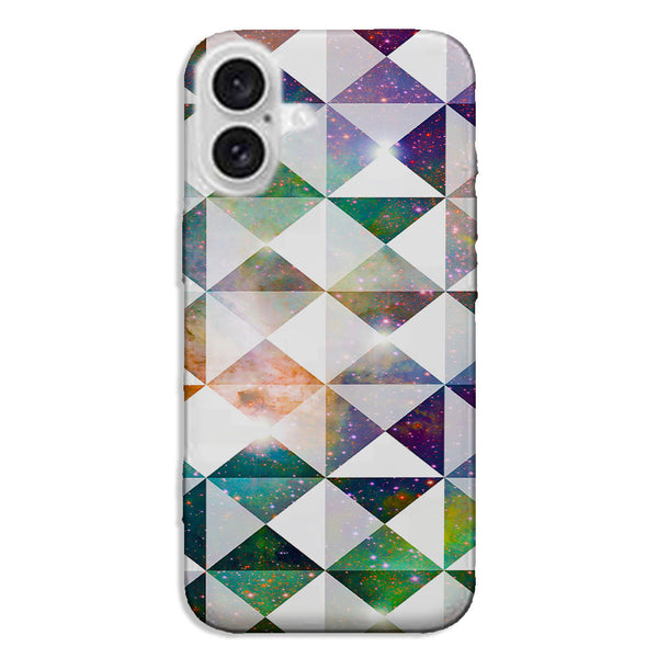 Coque iPhone 16 Space Diamonds abstract
