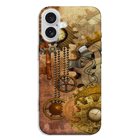 Coque pour iPhone 16 Steampunk