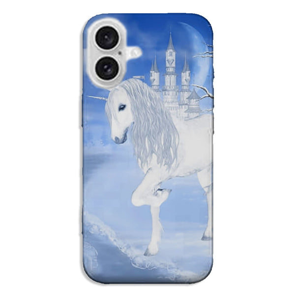 Coque iPhone 16 The White Unicorn