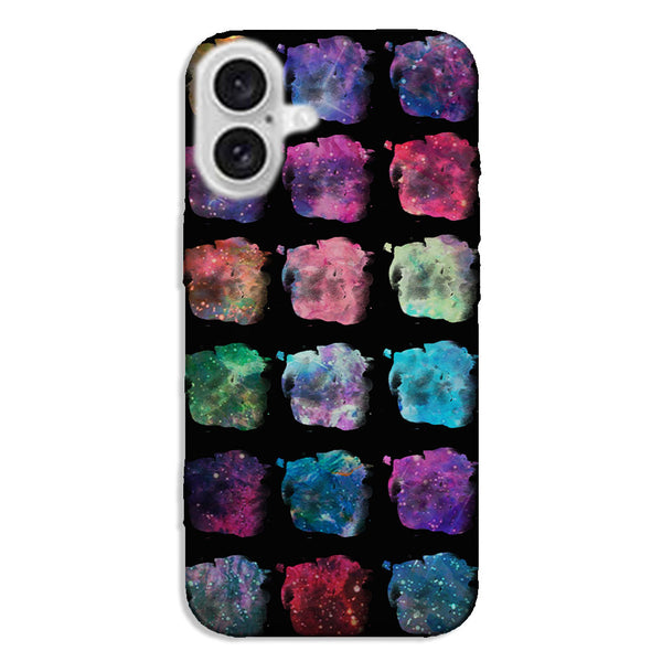 Coque iPhone 16 Watercolor Space