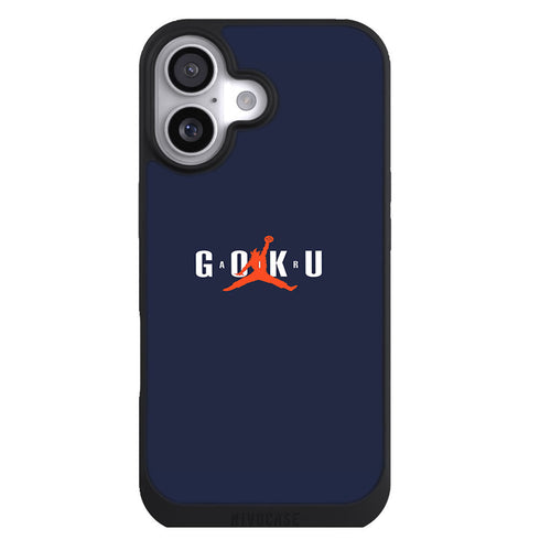 Coque iPhone 17 Manga Air Jordan Goku - MaCoquePerso