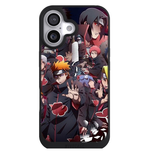 Coque iPhone 17 Manga Akatsuki Team - MaCoquePerso