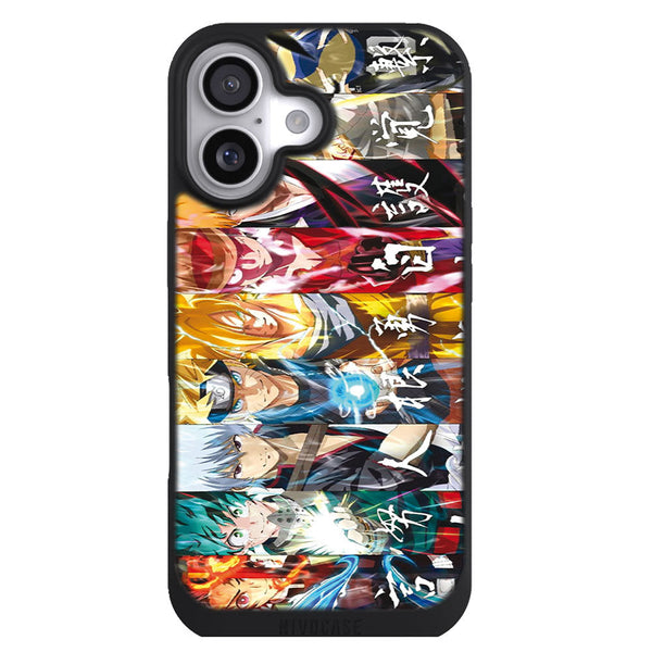 Coque iPhone 17 Manga All Heroes Manga - MaCoquePerso