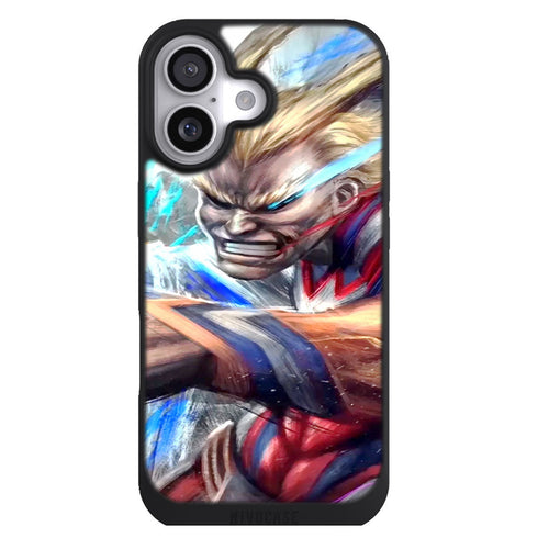 Coque iPhone 17 Manga All Might - MaCoquePerso