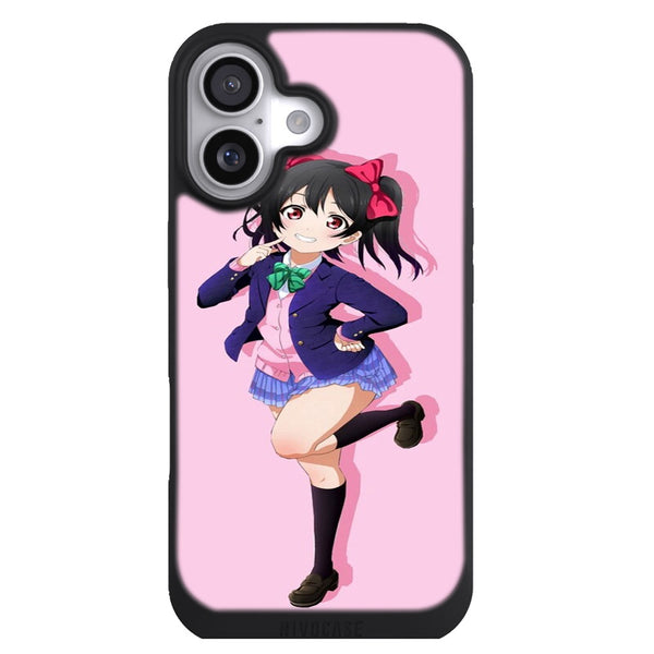 Coque iPhone 17 Aesthetic Amour en direct ! Projet School Idol Yazawa Nico - MaCoquePerso