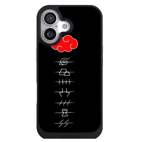 Coque iPhone 17 Manga Anime Akatsuki - MaCoquePerso