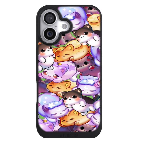 Coque iPhone 17 Aesthetic Aphmau Meow Peluches Anime Chats - MaCoquePerso