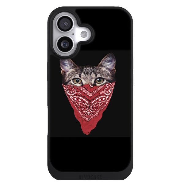 Coque iPhone 17 Animaux Bandito cat - MaCoquePerso