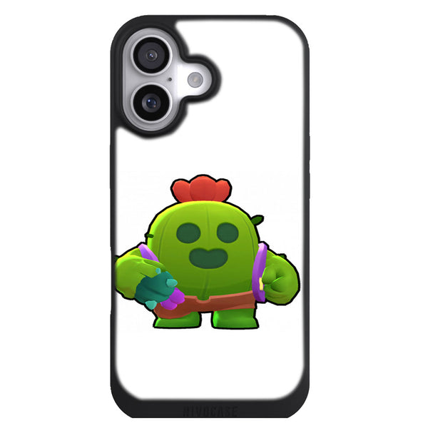 Coque iPhone 17 Gaming Brawl Stars Spike Cactus - MaCoquePerso