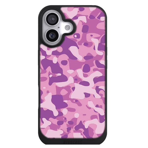 Coque iPhone 17 Aesthetic Camouflage Rose - MaCoquePerso