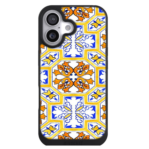 Coque iPhone 17 Aesthetic Carreaux d'azulejo portugais - MaCoquePerso
