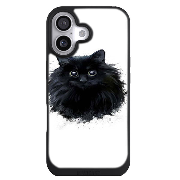 Coque iPhone 17 Animaux Chat noir - MaCoquePerso