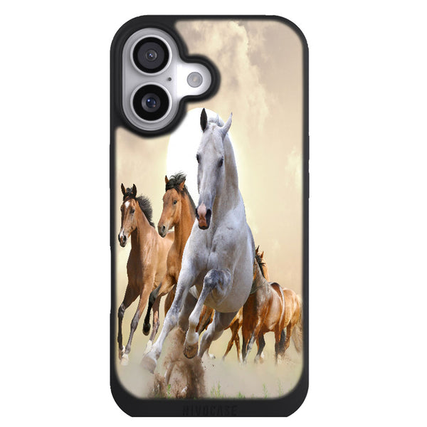 Coque iPhone 17 Animaux Cheval Blanc - MaCoquePerso