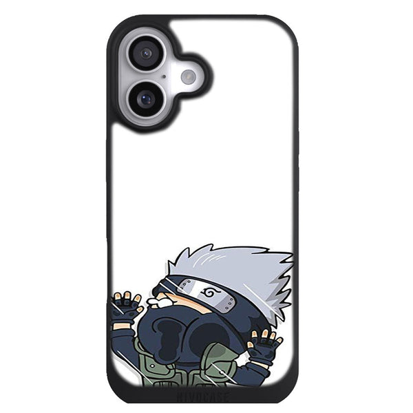 Coque iPhone 17 Manga Chibi Kakashi - MaCoquePerso