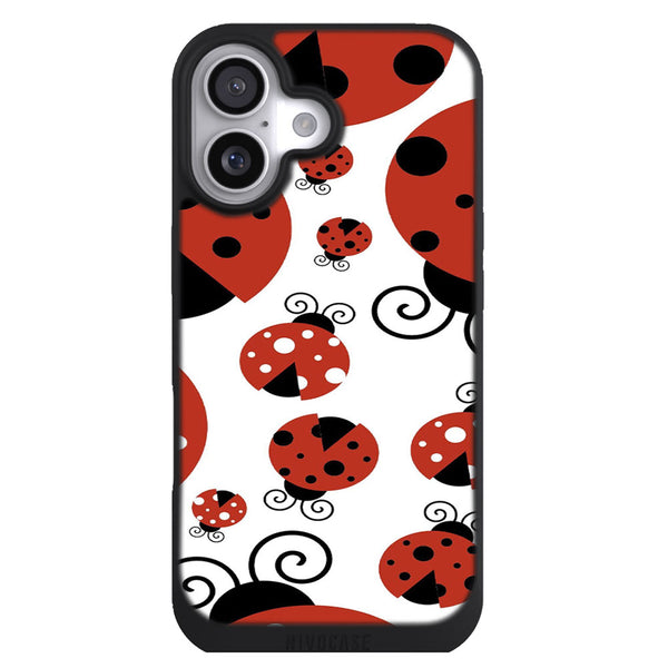 Coque iPhone 17 Animaux Coccinelle - MaCoquePerso