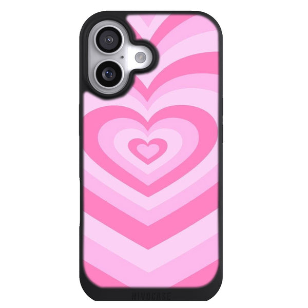 Coque iPhone 17 Originale Coeur Rose - MaCoquePerso