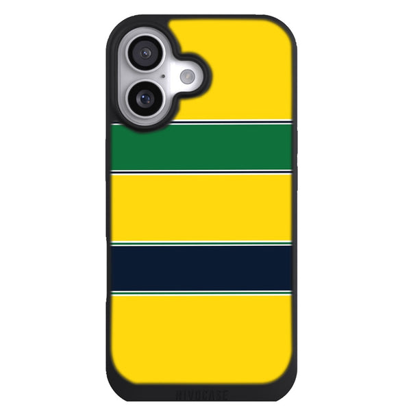 Coque iPhone 17 Vehicules Conception de casque jaune - MaCoquePerso