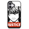 Coque iPhone 17 Manga Death Note Justice - MaCoquePerso