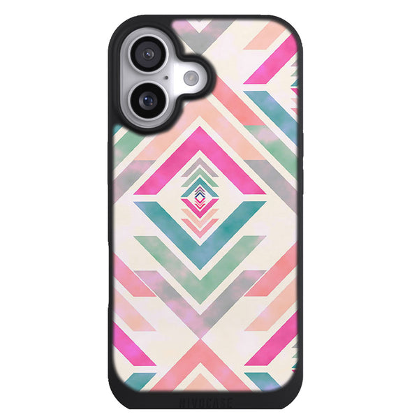 Coque iPhone 17 Aesthetic Diamands Azteque - MaCoquePerso