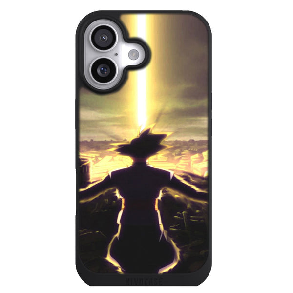 Coque iPhone 17 Manga Dragon Ball Super Black Destruction - MaCoquePerso