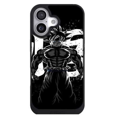 Coque iPhone 17 Manga Dragon Ball Super Black - MaCoquePerso
