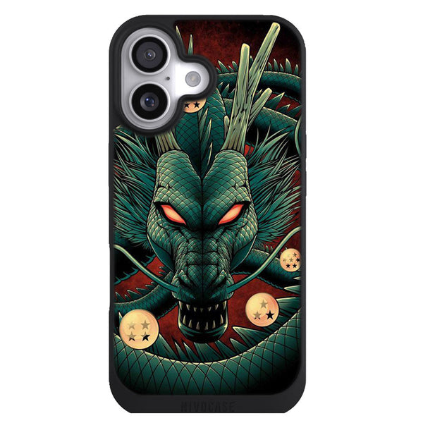 Coque iPhone 17 Manga Dragon Shenron - MaCoquePerso