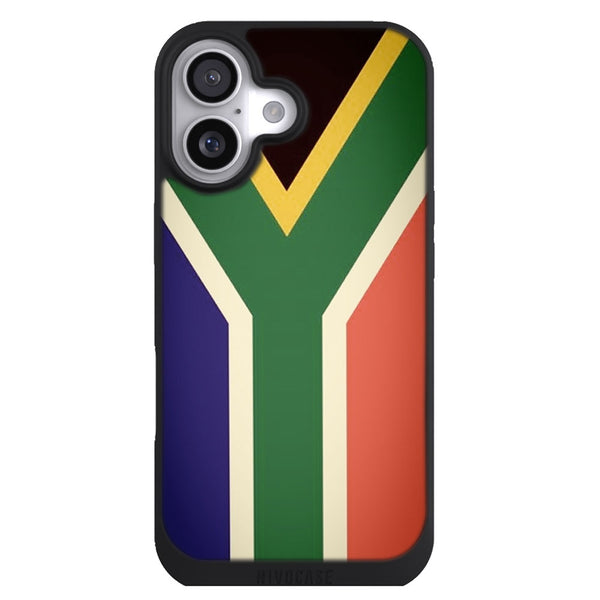 Coque iPhone 17 Drapeaux Drapeau Afrique du sud Vintage - MaCoquePerso