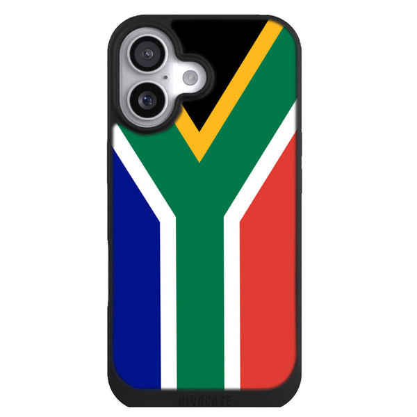 Coque iPhone 17 Drapeaux Drapeau Afrique du sud - MaCoquePerso