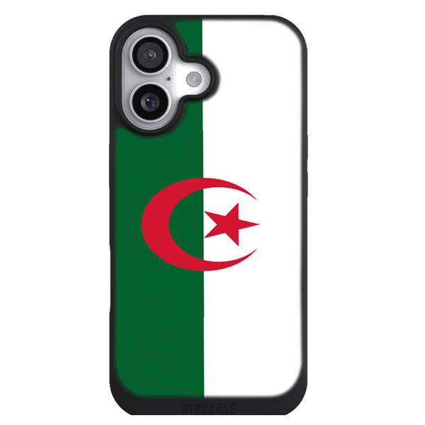 Coque iPhone 17 Drapeaux Drapeau Algerie - MaCoquePerso