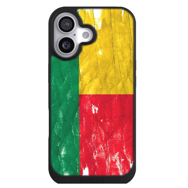 Coque iPhone 17 Drapeaux Drapeau BENIN Vintage - MaCoquePerso