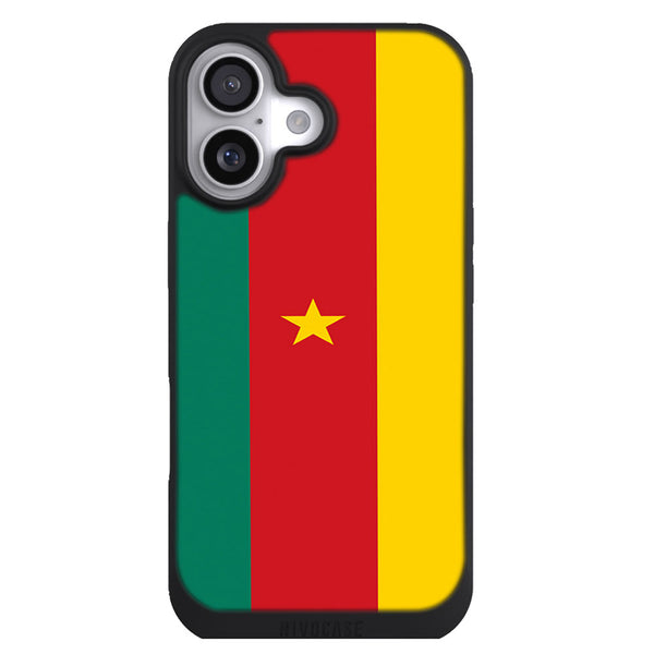 Coque iPhone 17 Drapeaux Drapeau Cameroun - MaCoquePerso
