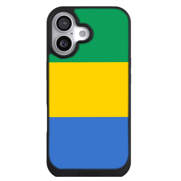 Coque iPhone 17 Drapeaux Drapeau Gabon - MaCoquePerso