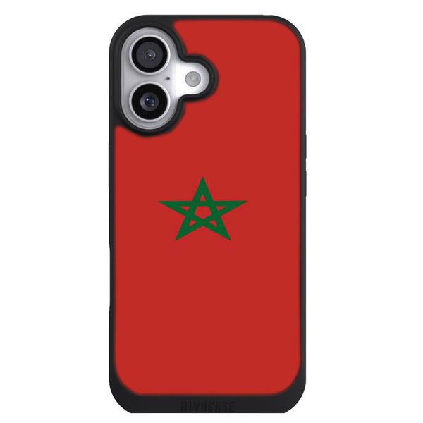 Coque iPhone 17 Drapeaux Drapeau Maroc - MaCoquePerso