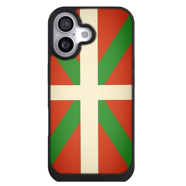 Coque iPhone 17 Drapeaux Drapeau Pays Basque Vintage - MaCoquePerso