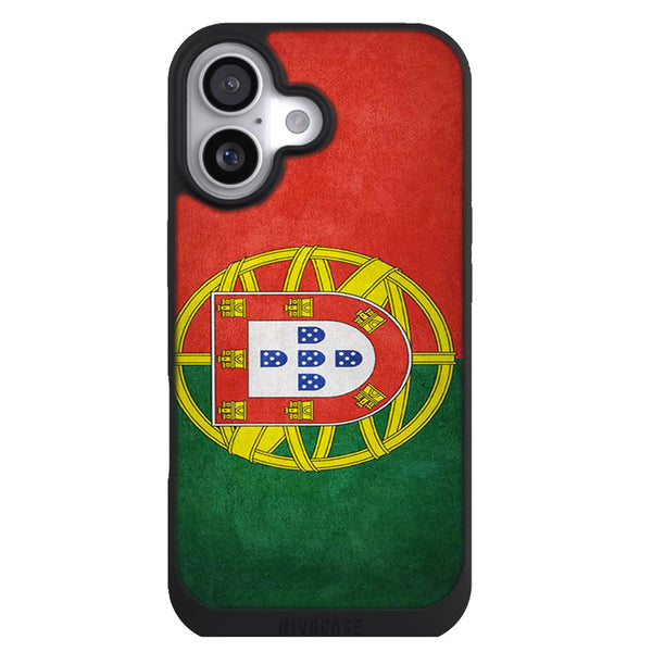 Coque iPhone 17 Drapeaux Drapeau Portugal VINTAGE - MaCoquePerso