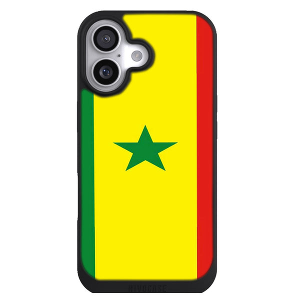 Coque iPhone 17 Drapeaux Drapeau Senegal - MaCoquePerso