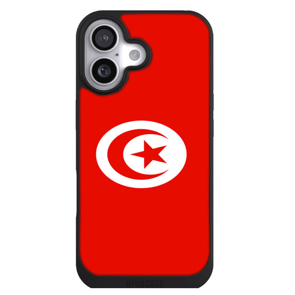 Coque iPhone 17 Drapeaux Drapeau Tunisie - MaCoquePerso