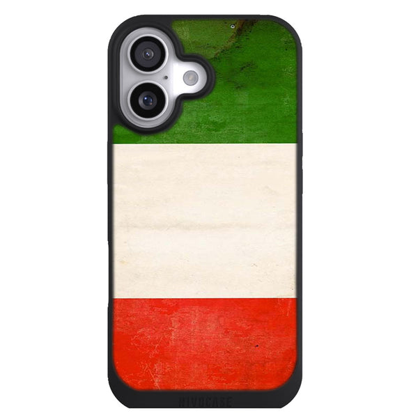 Coque iPhone 17 Drapeaux Drapeau iTalie VINTAGE - MaCoquePerso