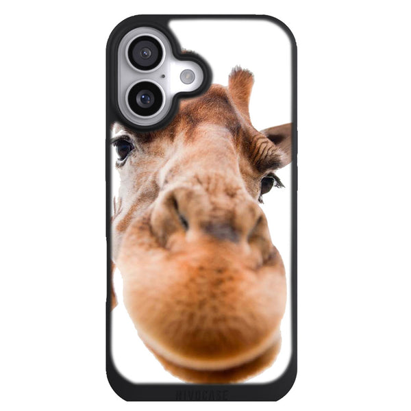 Coque iPhone 17 Animaux Drole Girafe - MaCoquePerso