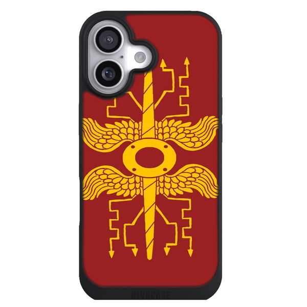 Coque iPhone 17 Aesthetic Emblème du bouclier légionnaire romain - MaCoquePerso
