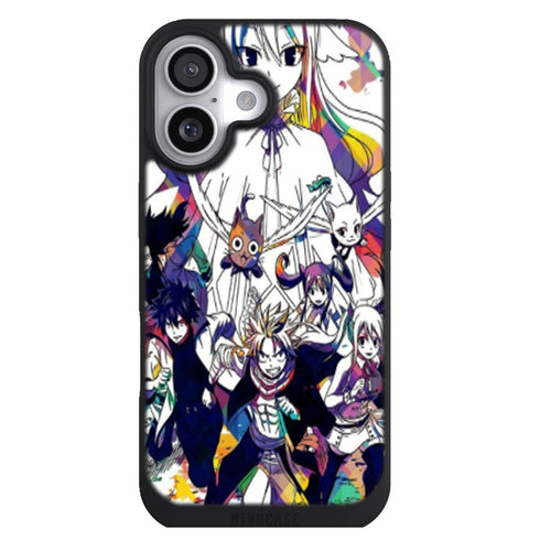 Coque iPhone 17 Manga Fairy tail Colors - MaCoquePerso