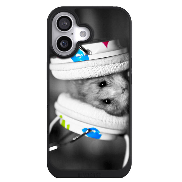 Coque iPhone 17 Animaux Funny Hamster - MaCoquePerso