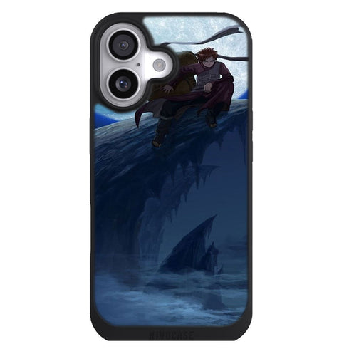 Coque iPhone 17 Manga Gaara Moon - MaCoquePerso