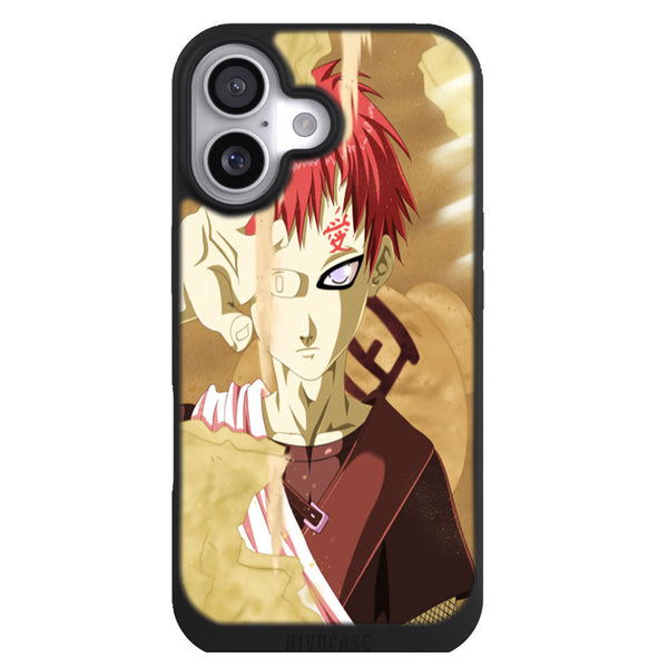 Coque iPhone 17 Manga Gaara Naruto - MaCoquePerso