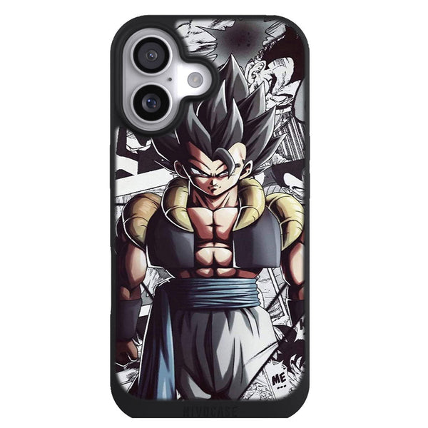 Coque iPhone 17 Manga Gogeta Fusion - MaCoquePerso
