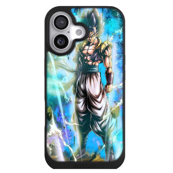 Coque iPhone 17 Manga Gogeta SSB - MaCoquePerso