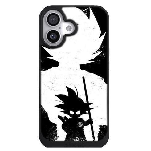 Coque iPhone 17 Manga Goku Grandit - MaCoquePerso
